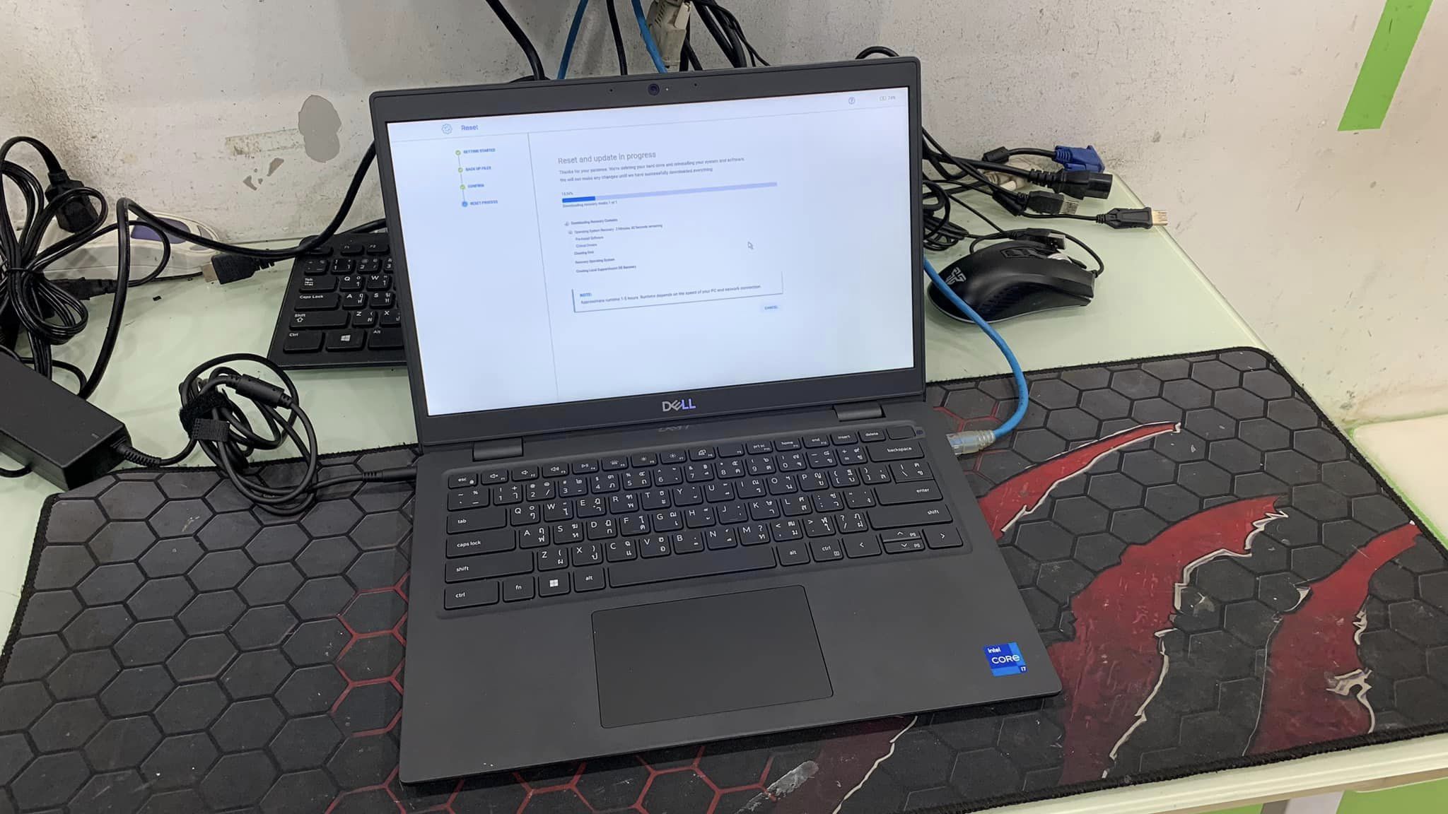 DELL LATITUDE 3420 i7-1165G7 RAM8 M.2 256+500HDD 14" HD Onsite 12/2026