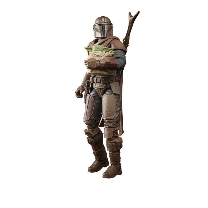 Hasbro Star Wars The Black Series The Mandalorian and Grogu (Arvala-7) (Target Exclusive) 6-inch-scale Figure ฮาสโบร สตาร์ วอร์ส เดอะ แบล็ค ซีรีส์ หุ่นโมเดลฟิกเกอร์ แมนดาโรเลี่ยน ขนาด 6 นิ้ว และ โกรกู ลิขสิทธิ์แท้