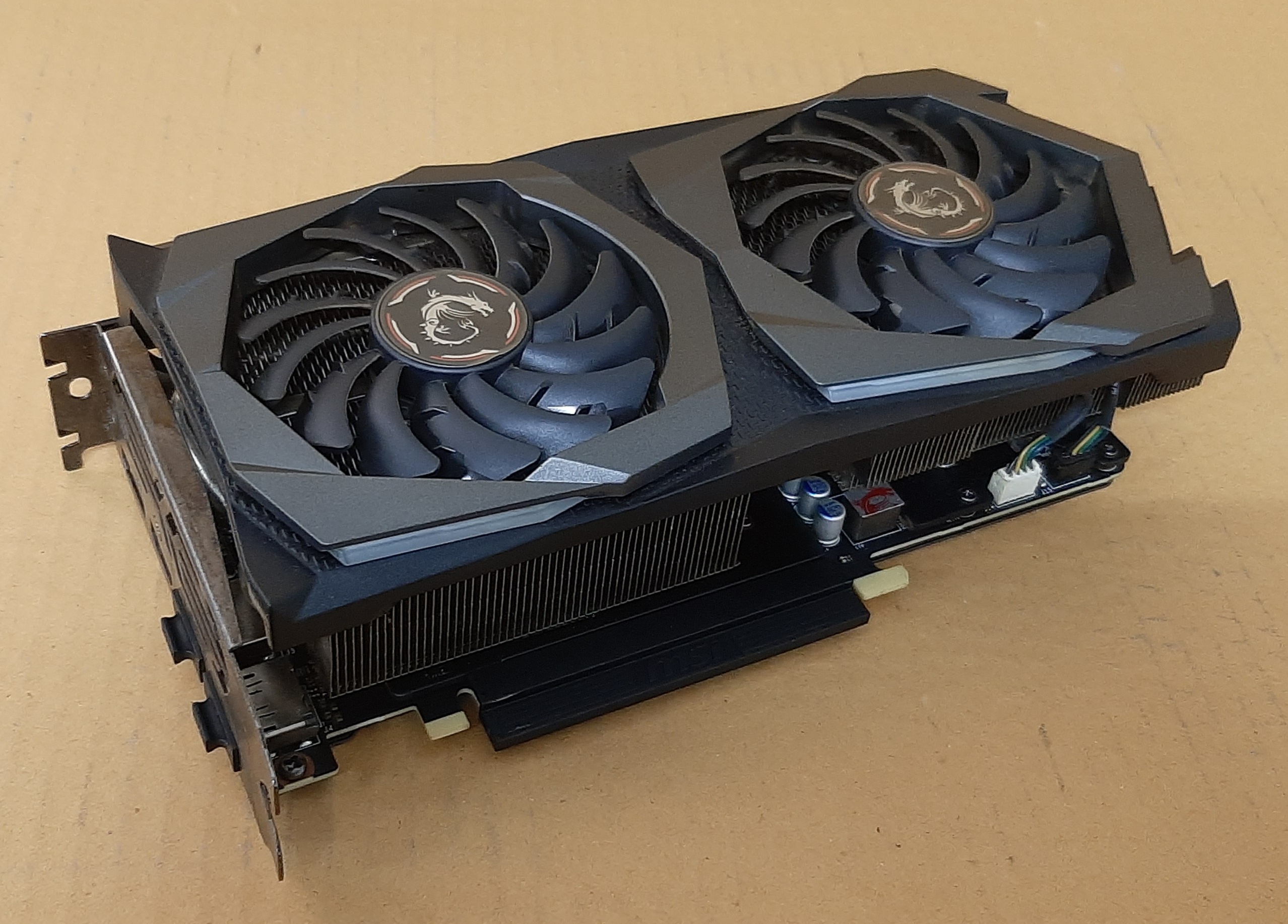 VGA การ์ดแสดงผล มือสอง Msi RTX2060 6GB DDR6 3 x DP 1 x HDMI ประกันร้าน 1 เดือน