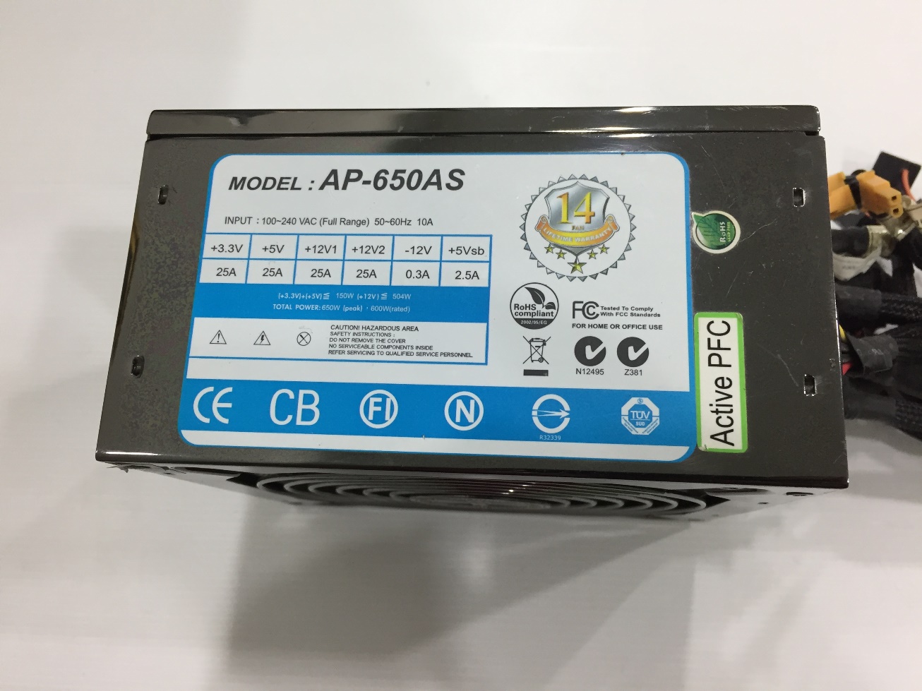 iCute AP-650AS 650W.