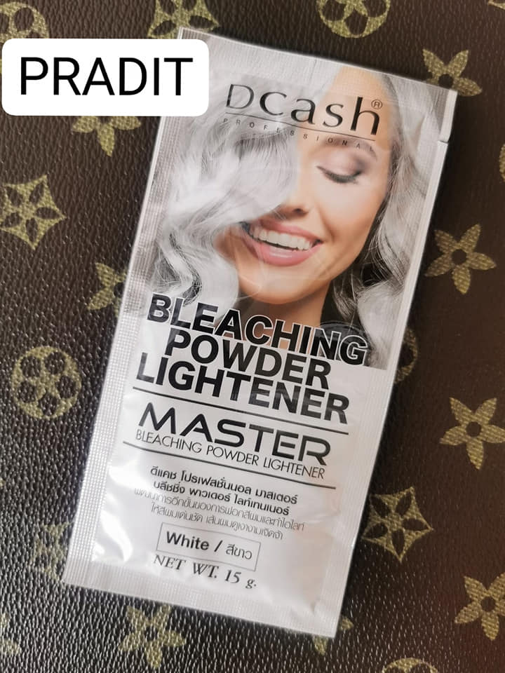DCASH MASTER Bleaching Powder Lightener (White) 15 กรัม
