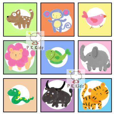 จับคู่ภาพเหมือน : สัตว์