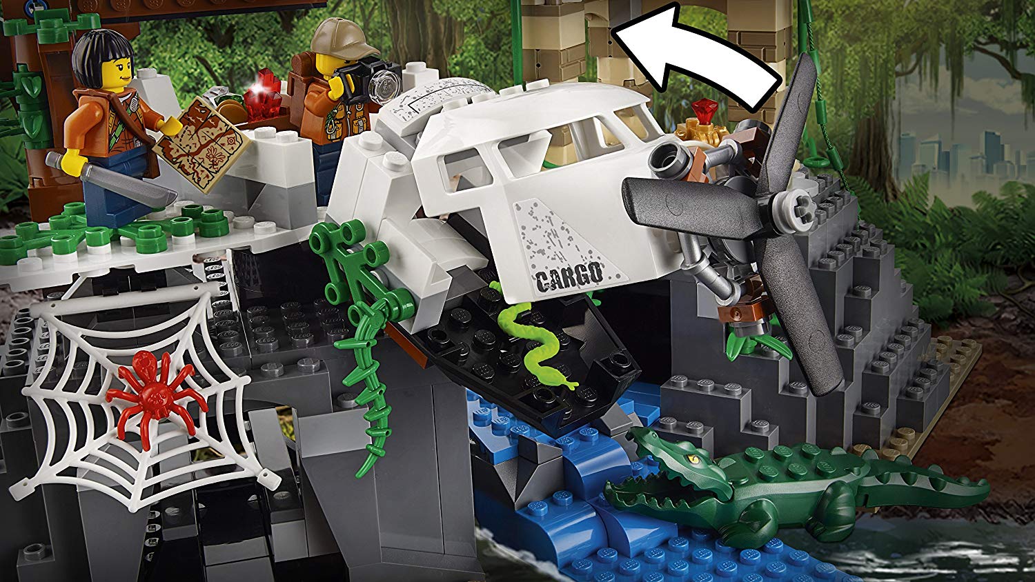 LEGO City Explorers Jungle Exploration Site รุ่น 60161