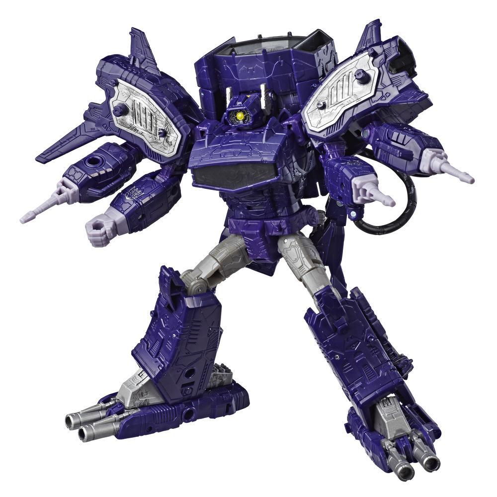 Hasbro Transformers Generations War for Cybertron Siege Leader WFC-S14 Shockwave Figure ฮาสโบร ทรานสฟอเมอร์ส เจเนอเรชั่น วอร์ ฟอร์ ไซเบอร์ตรอน WFC-S14 ลีดเดอร์ คลาส หุ่นยนต์ ช็อคเวฟ 7 นิ้ว ลิขสิทธิ์แท้