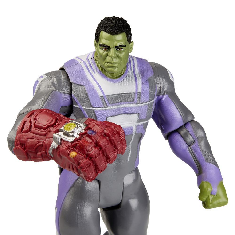 HASBRO Marvel Avengers Endgame Team Suit Hulk with Nano Gauntlet 6-Inch-Scale Figure ฮาสโบร มาร์เวล อเวนเจอร์ส หุ่นโมเดลฟิกเกอร์ ฮัลค์ นาโน กันท์เล็ท 6 นิ้ว ลิขสิทธิ์แท้