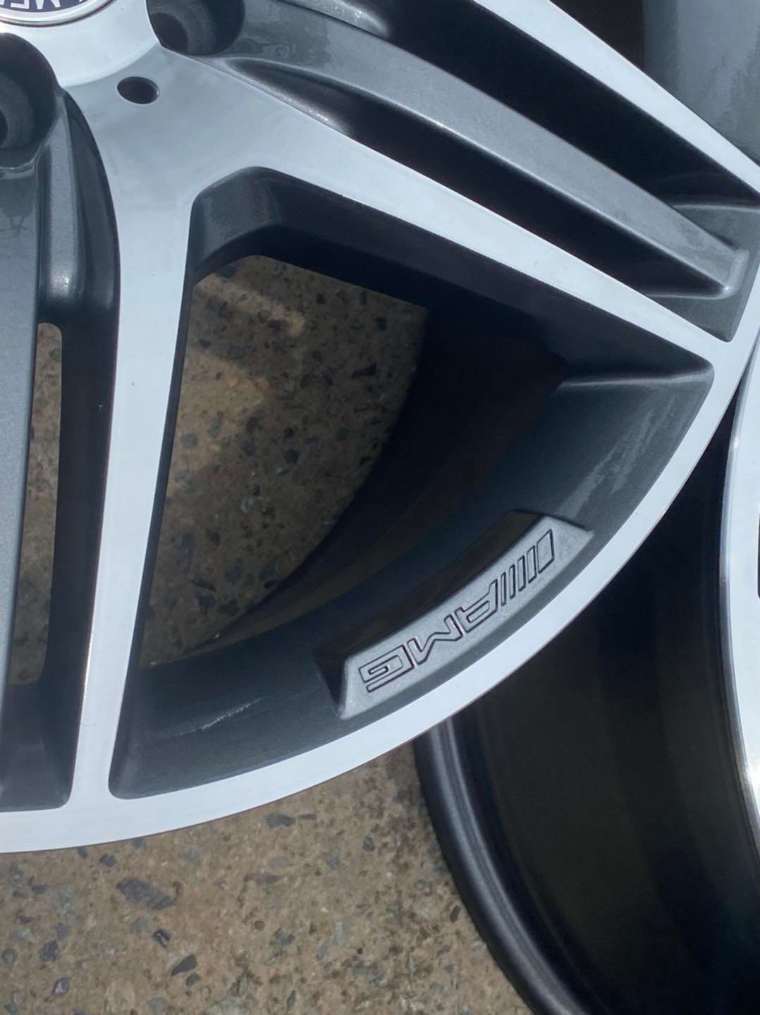 ล้อเบนซ์แท้ AMG ST7 w221 19" S63