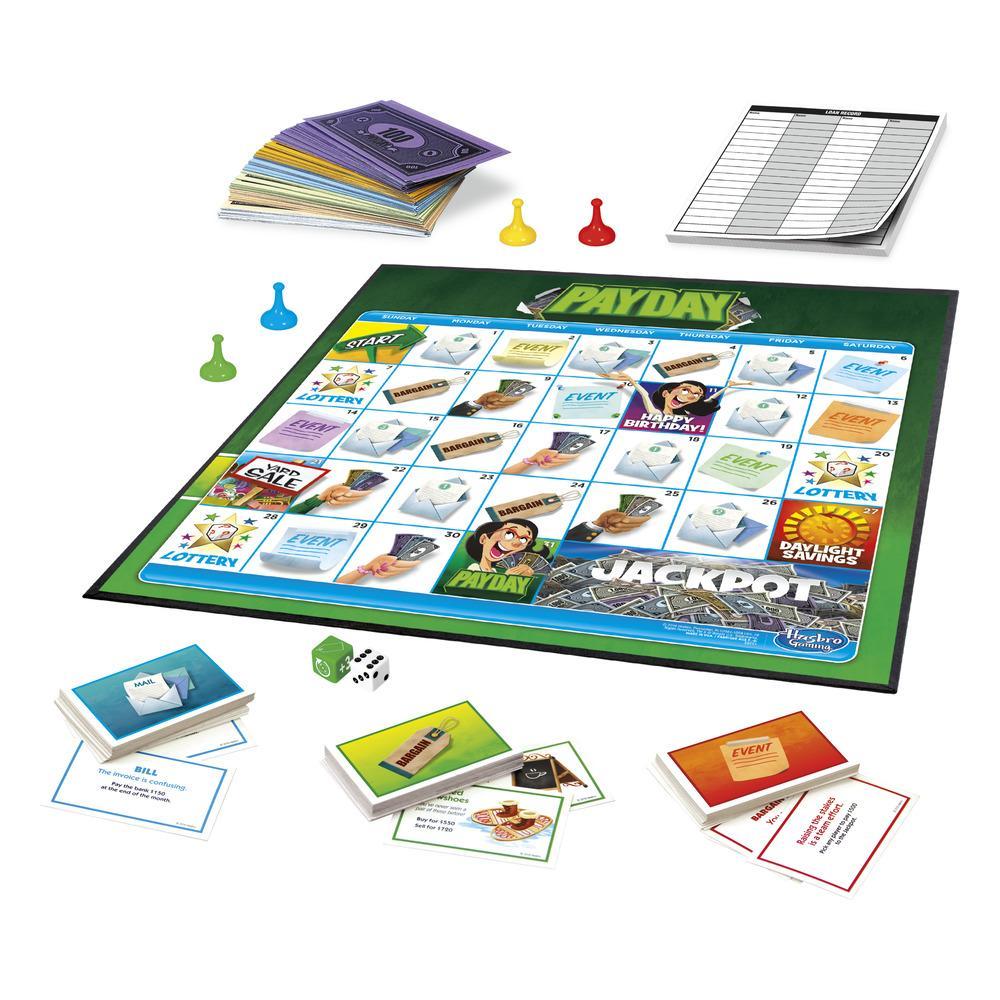 บอร์ดเกมส์ แบรนด์ Hasbro Monopoly Gamer PAYDAY เพย์ เดย์ เกม รุ่น E0751