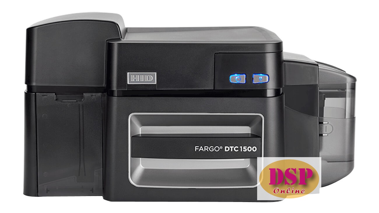 ขายถูก เครื่องพิมพ์บัตร HID FARGO DTC1500 SS Single-Sided USB + Ethernet เครื่องพิมพ์บัตร (PN:51400)