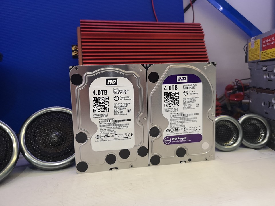 4TB. WD Purple WD40PURX 09/2019