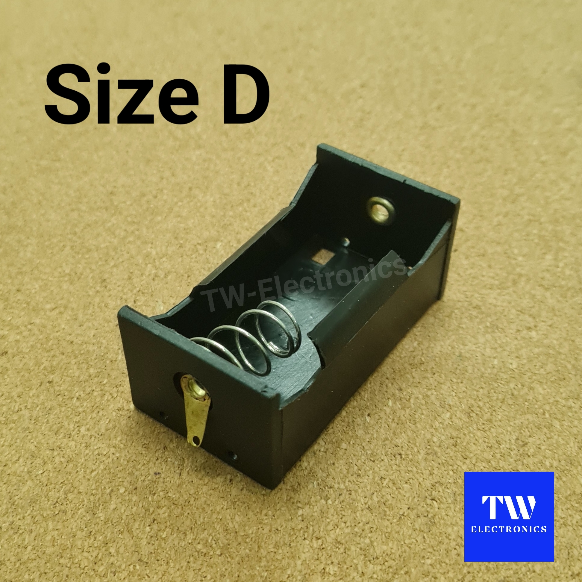 รางถ่าน Size D (1ก้อนใหญ่)ไม่มีฝา
