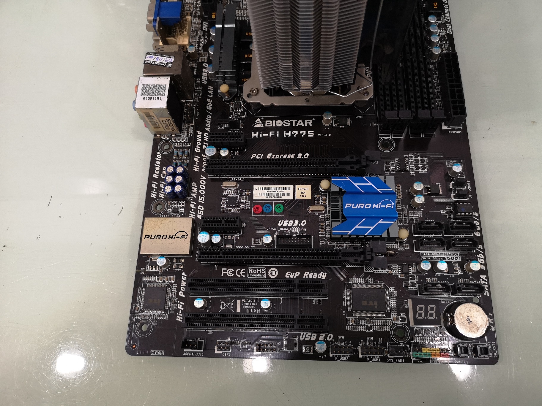 i5-3450 + BIOSTAR Hi-fi H77s