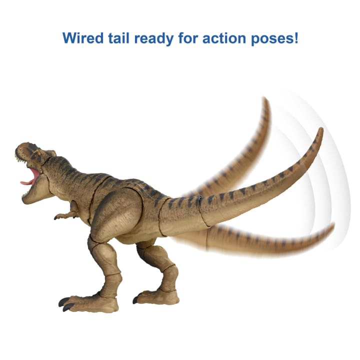 Mattel Jurassic World Hammond Collection Tyrannosaurus Rex (HFG66) แมทเทล จูราสสิค เวิลด์ ของเล่นแอ็กชั่นฟิกเกอร์ไดโนเสาร์ ไทแรนโนซอรัส เร็กซ์ (ที. เร็กซ์)