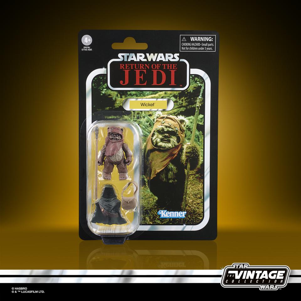 Hasbro Kenner The Vintage Collection Star Wars Wicket 3.75-inch-scale Figure ฮาสโบร สตาร์ วอร์ส หุ่นโมเดลฟิกเกอร์ วิคเก็ต ขนาด 3.75 นิ้ว ลิขสิทธิ์แท้