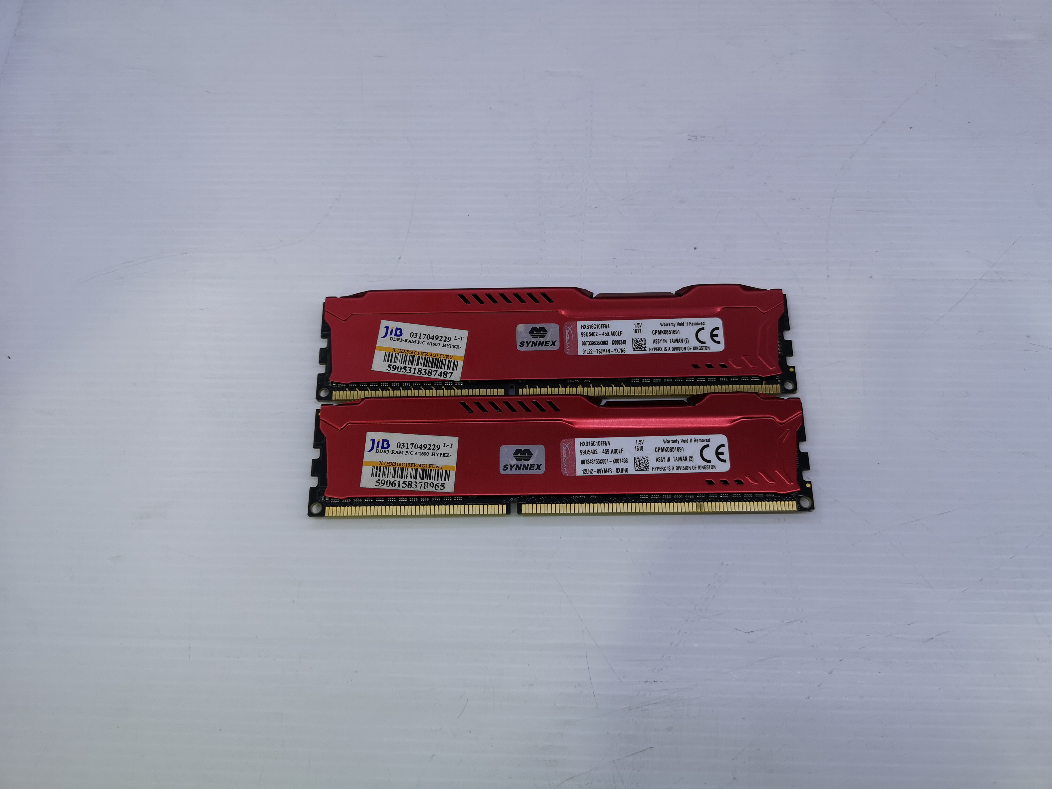 4GB. DDR-3 FSB1600 KINGSTON HyperX Red