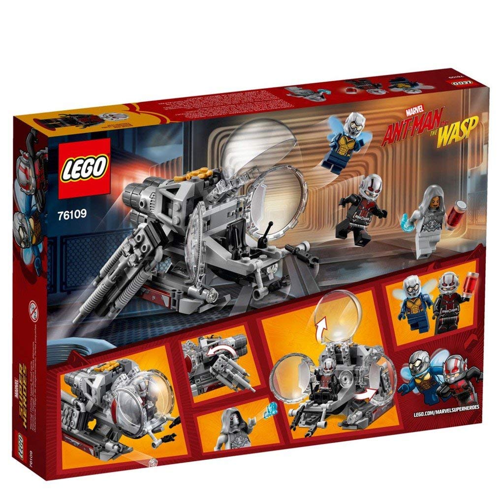 LEGO ตัวต่อเสริมทักษะ มาร์เวล ซุปเปอร์ ฮีโร่ส์ Marvel Super Heroes : Ant-Man Quantum Realm Explorers รุ่น 76109