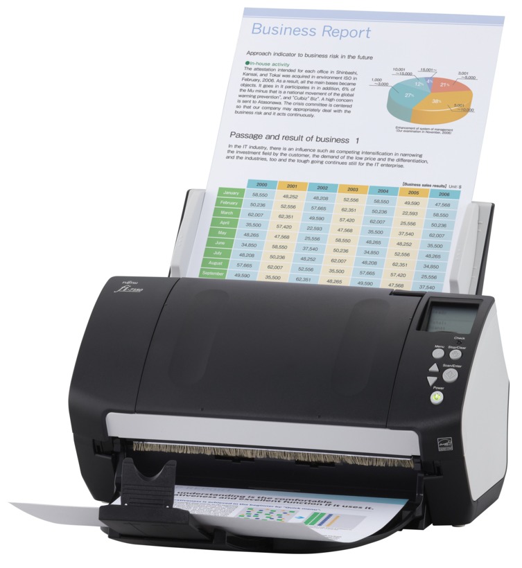 ขายถูก Scanner Fujitsu fi-7180 (PA03670-B001) จัดโปร 5-2563 ราคารวมภาษี ประกันศูนย์ไทย