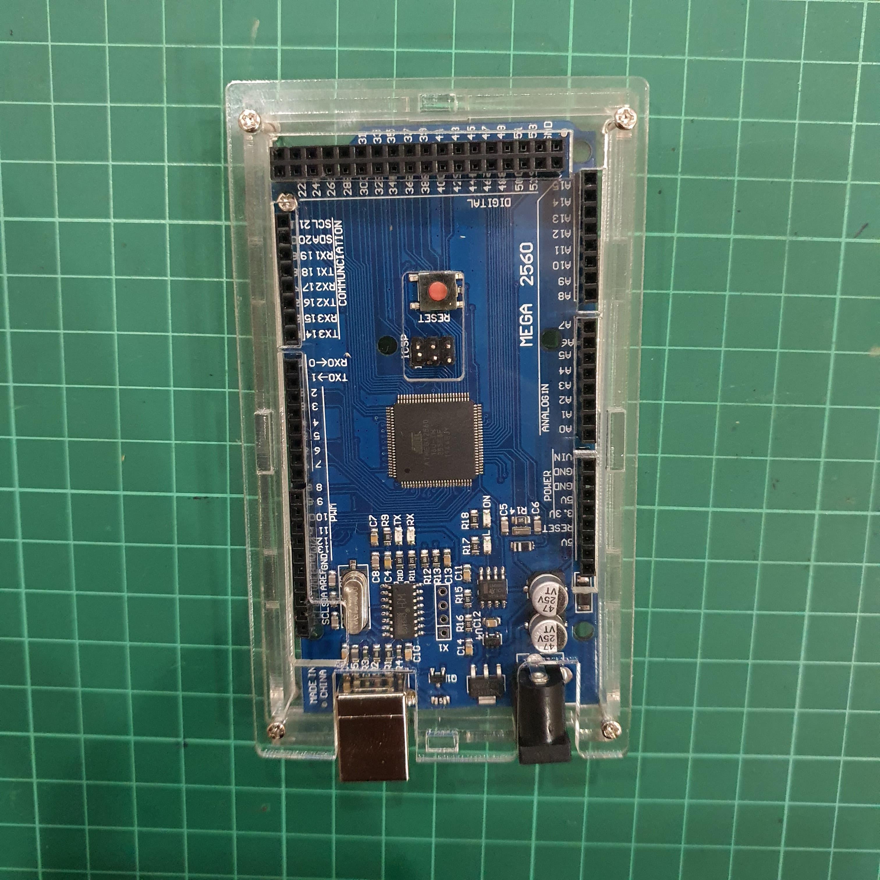 Acrylic Case Arduino mega2560