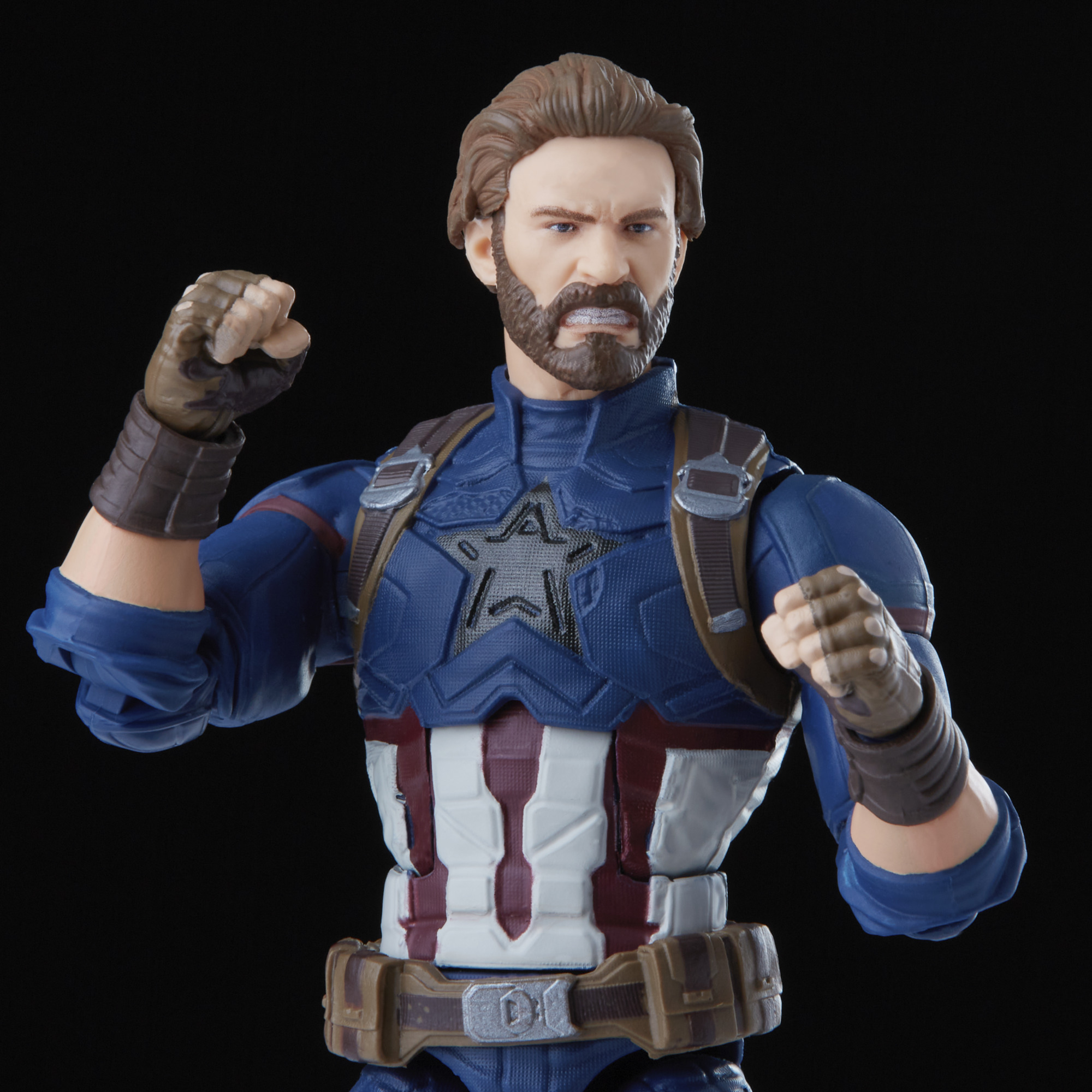 Hasbro Marvel Legends Series Captain America Avengers Infinity Saga 6-inch Scale Figure (Walmart Exclusive) ฮาสโบร มาร์เวล เลเจนด์ หุ่นโมเดลฟิกเกอร์ กัปตัน อเมริกา ขนาด 6 นิ้ว ลิขสิทธิ์แท้