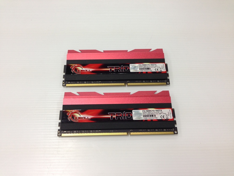 G.Skill TridentX F3-1600C7D-16GTX