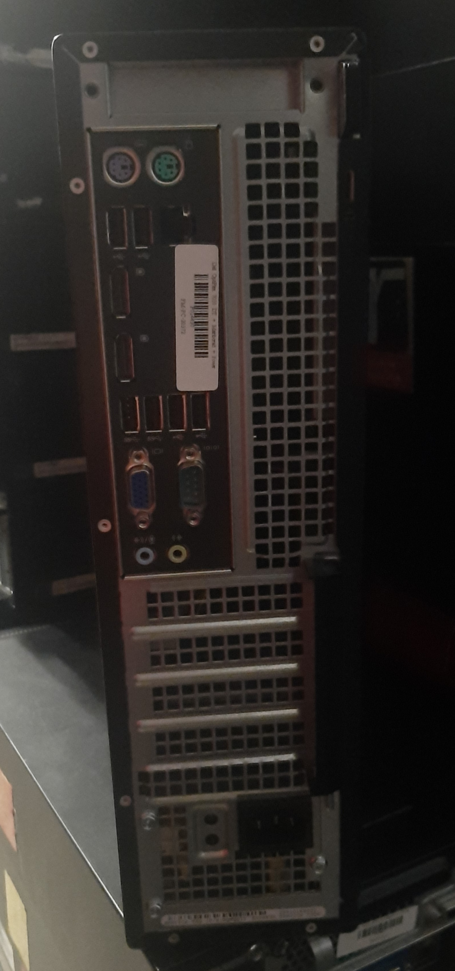 คอมพิวเตอร์ตั้งโต๊ะมือสอง Dell Optiplex 7010 DT (i7-3770 Ram4GB HDD500GB) สภาพดี ประกันร้าน 1 เดือน