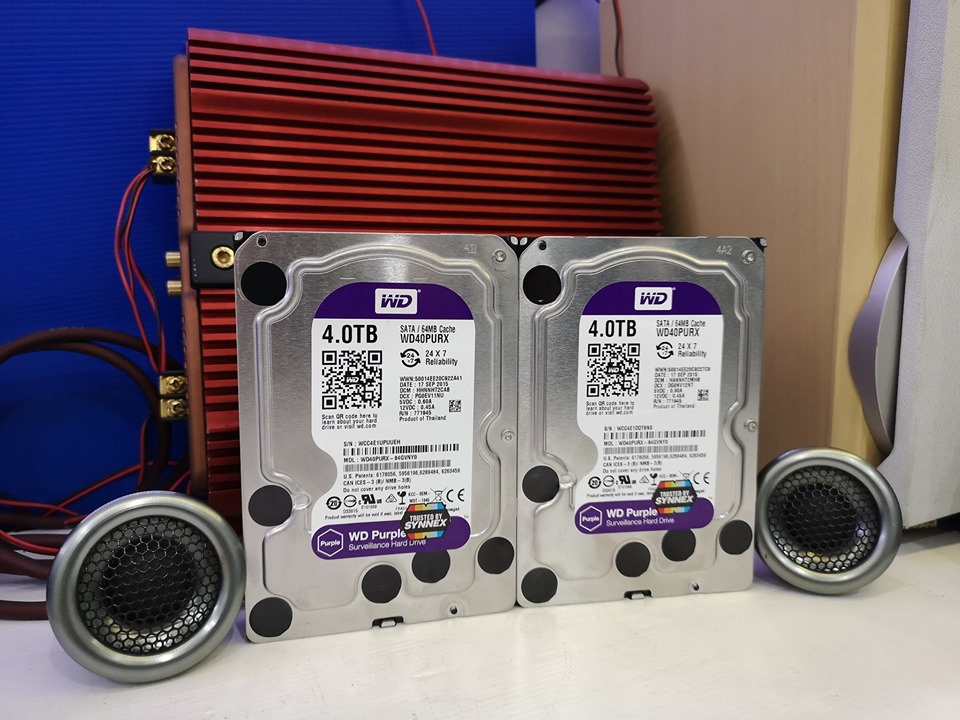 4TB. WD Purple WD40PURX มือสอง