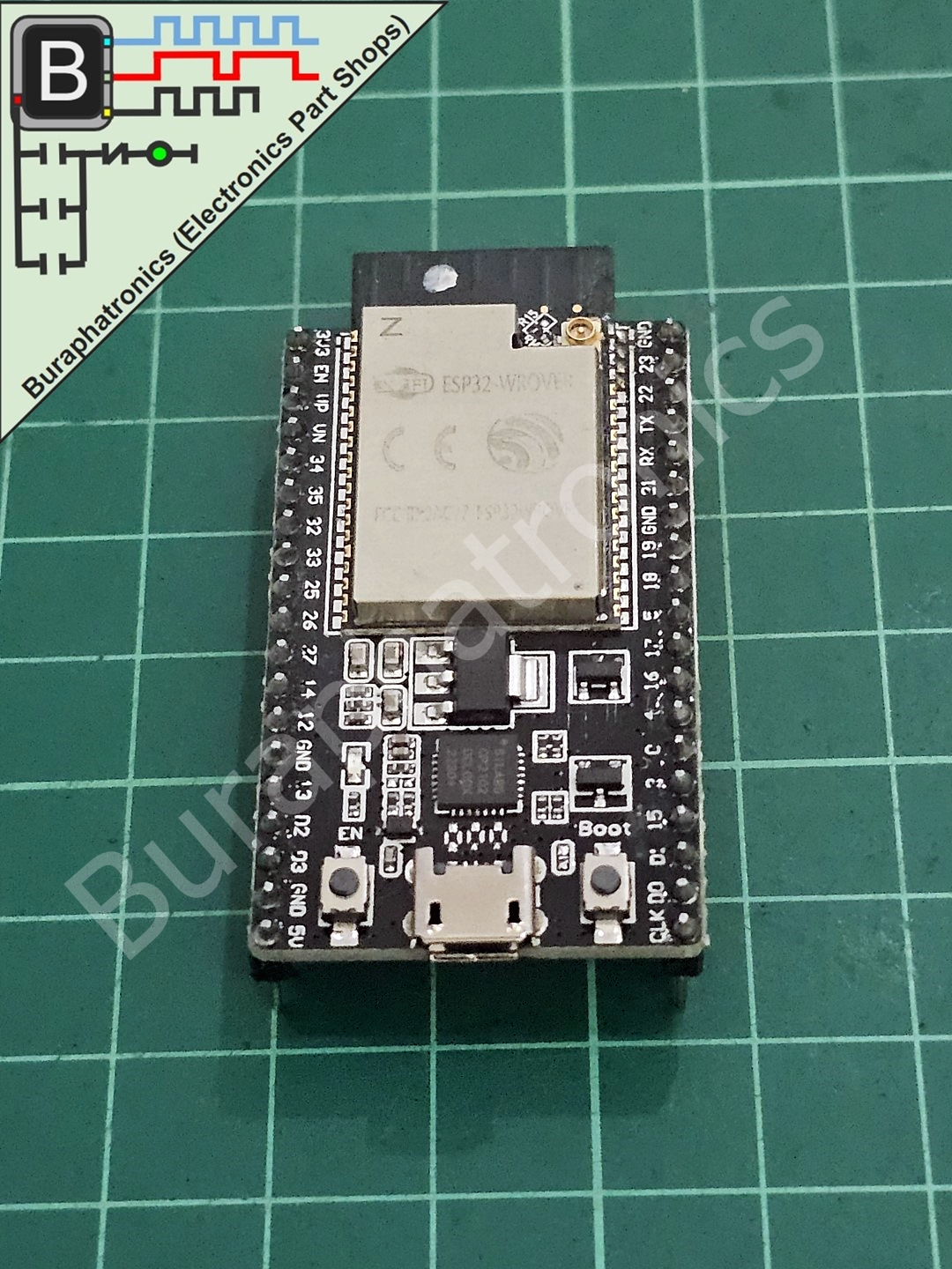 ESP32 WROVER ( CP2012 , 38 Pin )