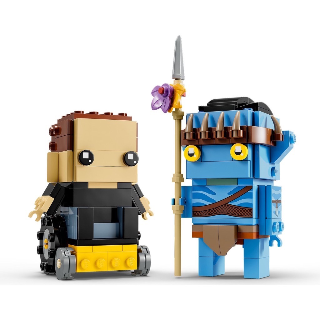 ตัวต่อเสริมทักษะ LEGO BRICKHEADZ - Jake Sully & his Avatar (เจค ซัลลี่ และอวาตาร์ของเขา) รุ่น 40554