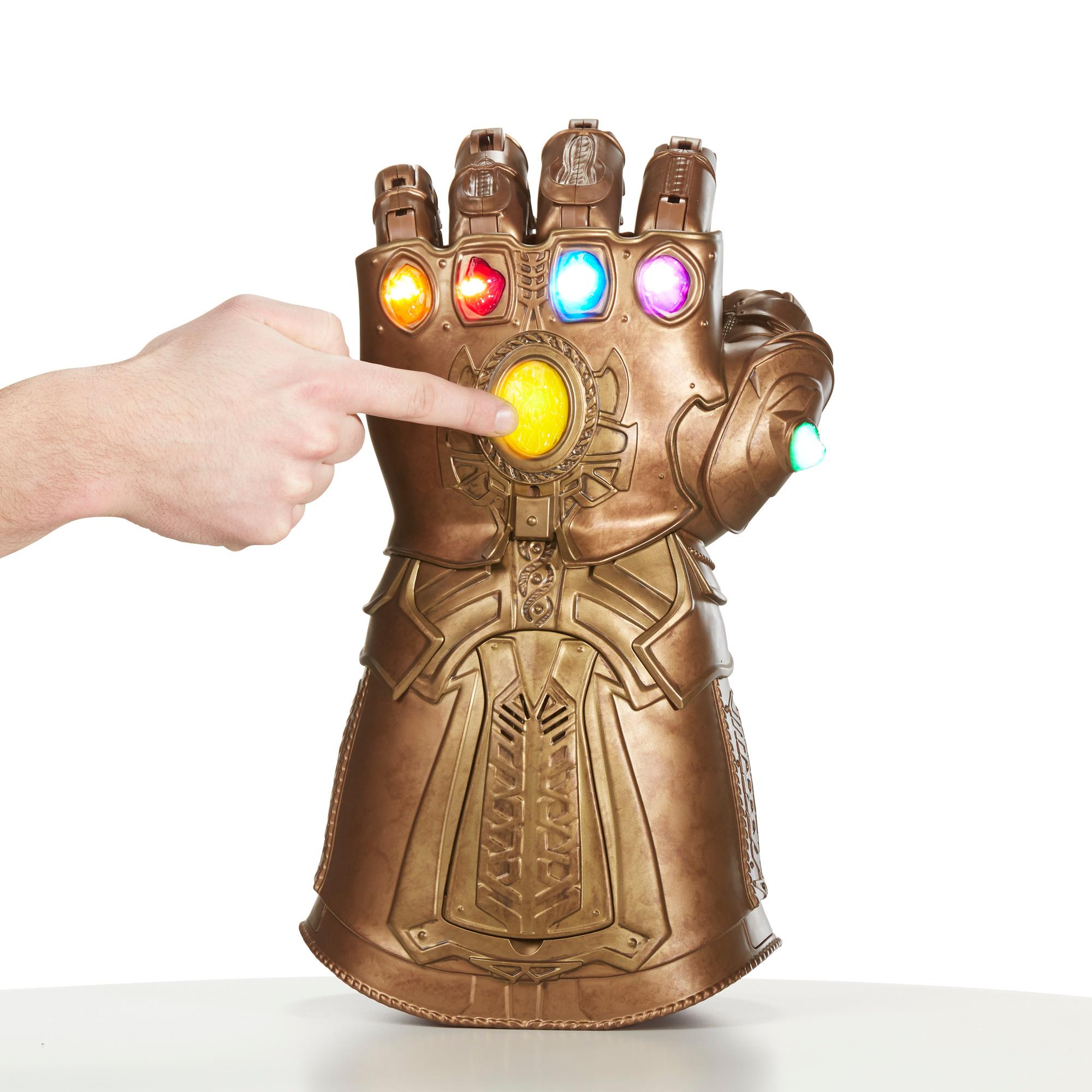 ถุงมือธานอส HASBRO MARVEL LEGENDS AVENGERS THANOS LEGENDS GEAR INFINITY GAUNTLET Articulated Electronic Fist ฮาสโบร มาร์เวล ลีเจนท์ อินฟินิตี้ กันท์เล็ท มีเสียง มีไฟ ขยับนิ้วได้
