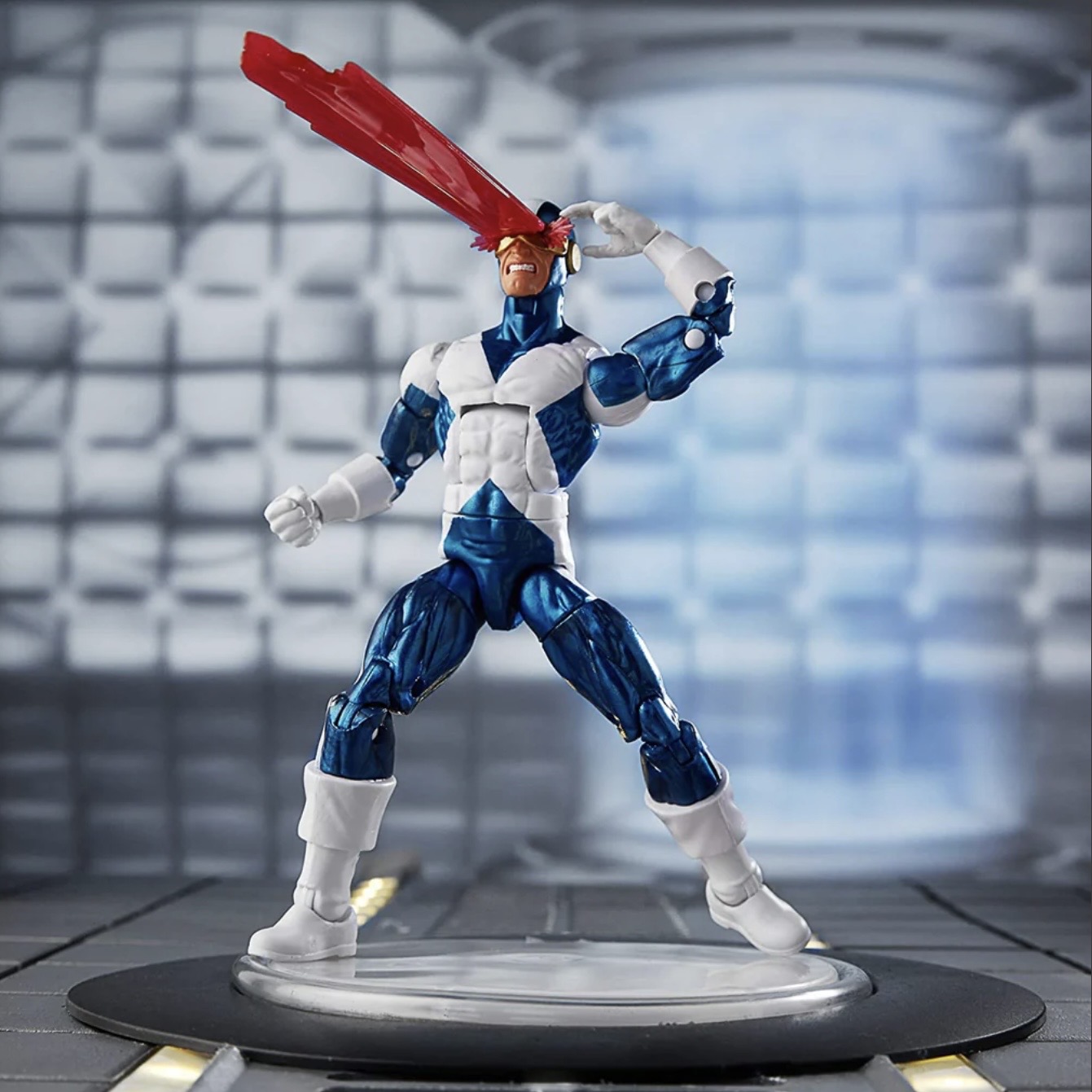 Hasbro Marvel Legends Retro Series X-Men : Cyclops 6-inch Figure ฮาสโบร มาร์เวล เลเจนด์ ซีรี่ย์ส หุ่นโมเดลฟิกเกอร์ เอ๊กซ์-เมน ไซคลอปส์ ขนาด 6 นิ้ว ลิขสิทธิ์แท้