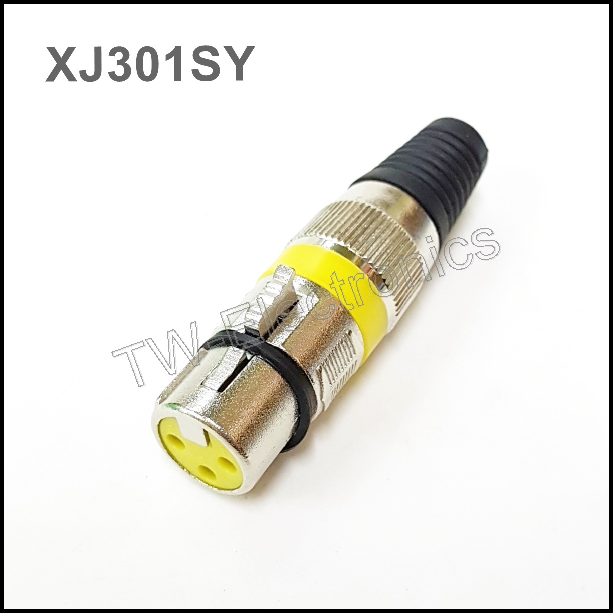 XLR ตัวเมีย คาดสีเหลือง