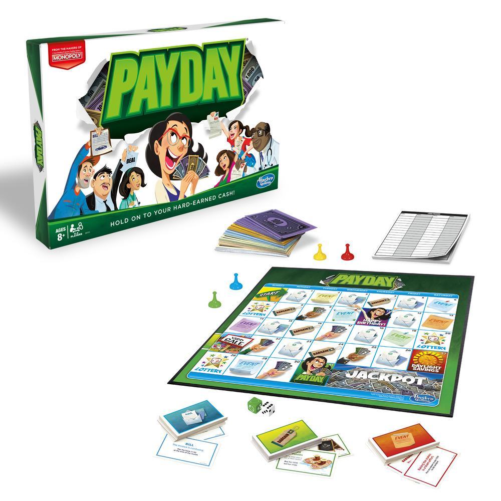 บอร์ดเกมส์ แบรนด์ Hasbro Monopoly Gamer PAYDAY เพย์ เดย์ เกม รุ่น E0751