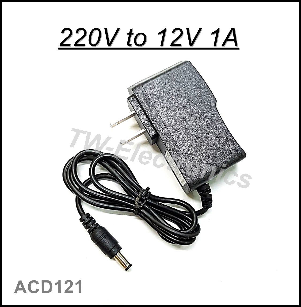 อะแดปเตอร์ 220V to 12V (1Amp)