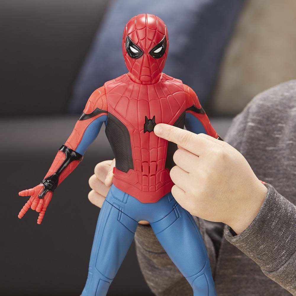 Hasbro Marvel Avengers Web Gear Spider-Man Figure (3in1) ฮาสโบร มาร์เวล อเวนเจอร์ส หุ่นโมเดลฟิกเกอร์ สไปเดอร์แมน ขนาด 13 นิ้ว ยิงใย มีเสียง เปลี่ยนชุดได้ ลิขสิทธิ์แท้