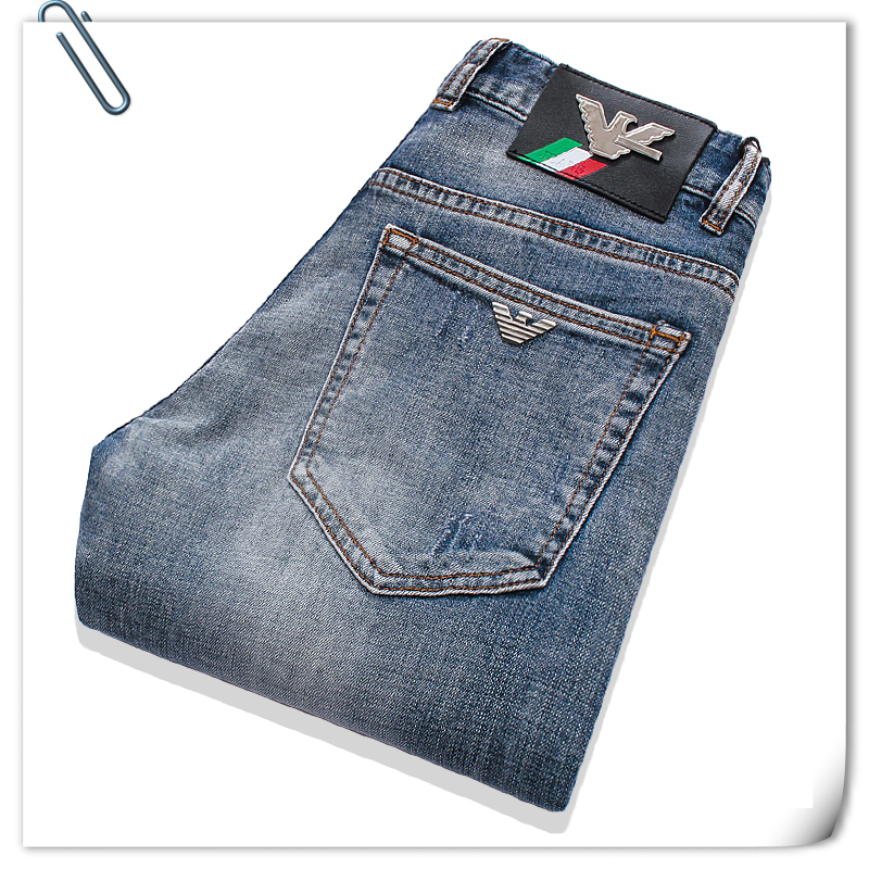 001004 ยีนส์ Ajaz James Style Armani Italy New Summer 2019 Jeans Denim Slim feet Size 28-38