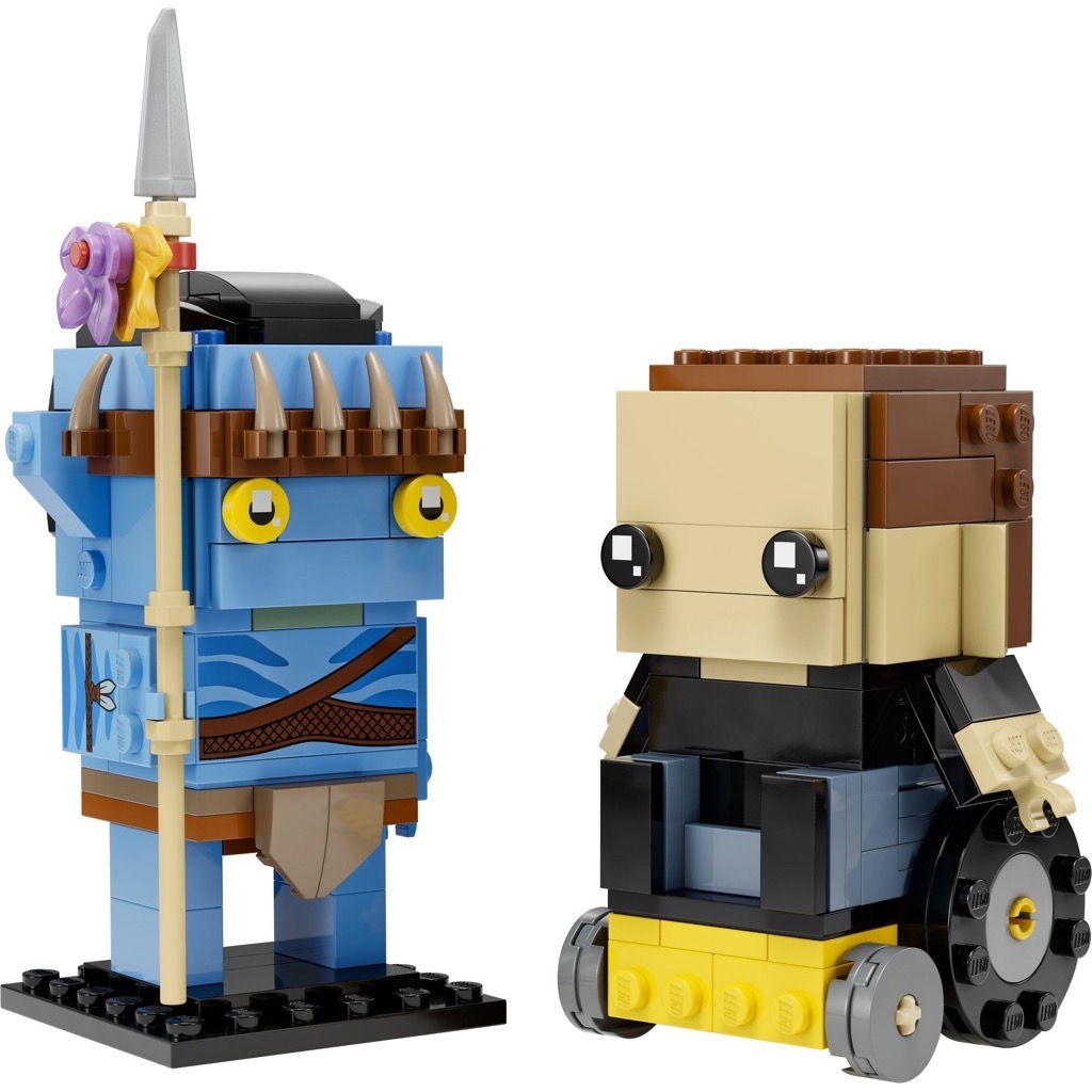 ตัวต่อเสริมทักษะ LEGO BRICKHEADZ - Jake Sully & his Avatar (เจค ซัลลี่ และอวาตาร์ของเขา) รุ่น 40554