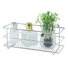 HWHOY-H109O ชั้นวางของเหลี่ยมขนาด 110x300x110MM (วางของในห้องน้ำ ห้องครัว)