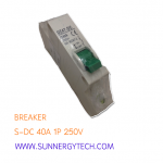 Beaker แบบ MCB_S-DC ขนาด 40A 250V 1P