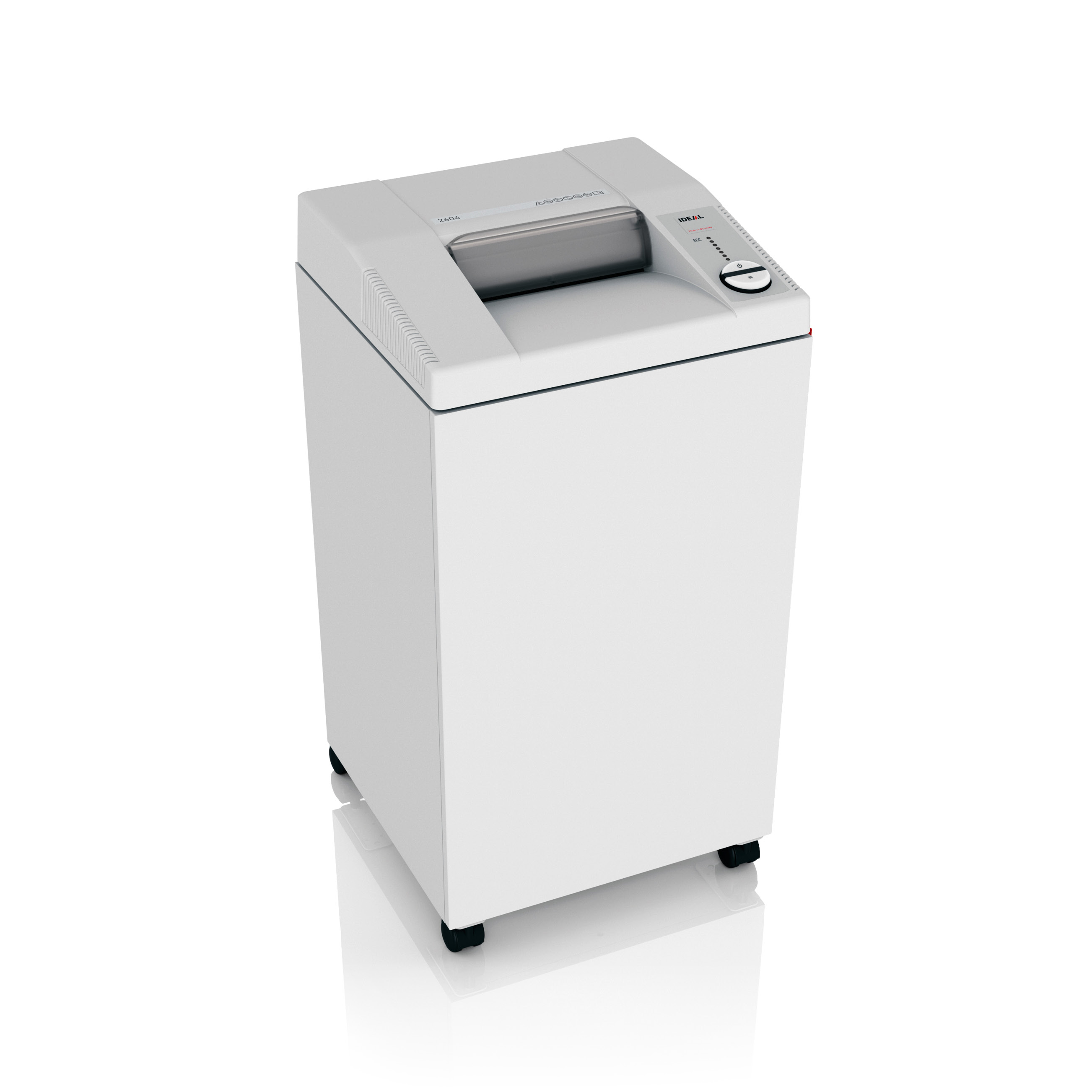 ขายถูก เครื่องทำลายเอกสาร IDEAL 2604 CC ตัดละเอียด(25-27แผ่น) 4X40มม.(CROSSCUT)