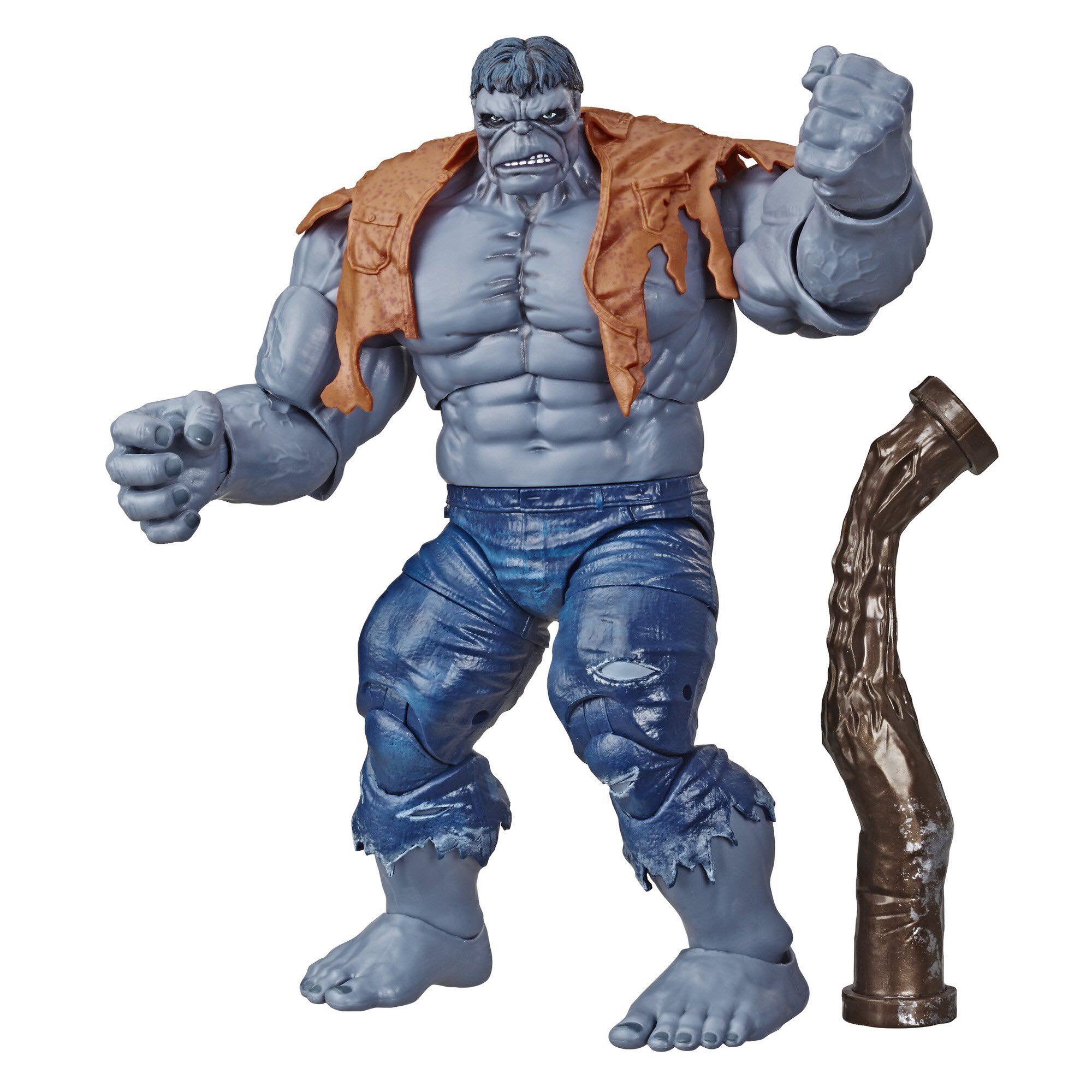 Hasbro Marvel Legends Series 80th Anniversary Incredible Hulk (Grey) Figure ฮาสโบร มาร์เวล เลเจนด์ ซีรี่ย์ส 80 ปี อเวนเจอร์ส หุ่นโมเดลฟิกเกอร์ ฮัลค์ สีเทา 6 นิ้ว ลิขสิทธิ์แท้