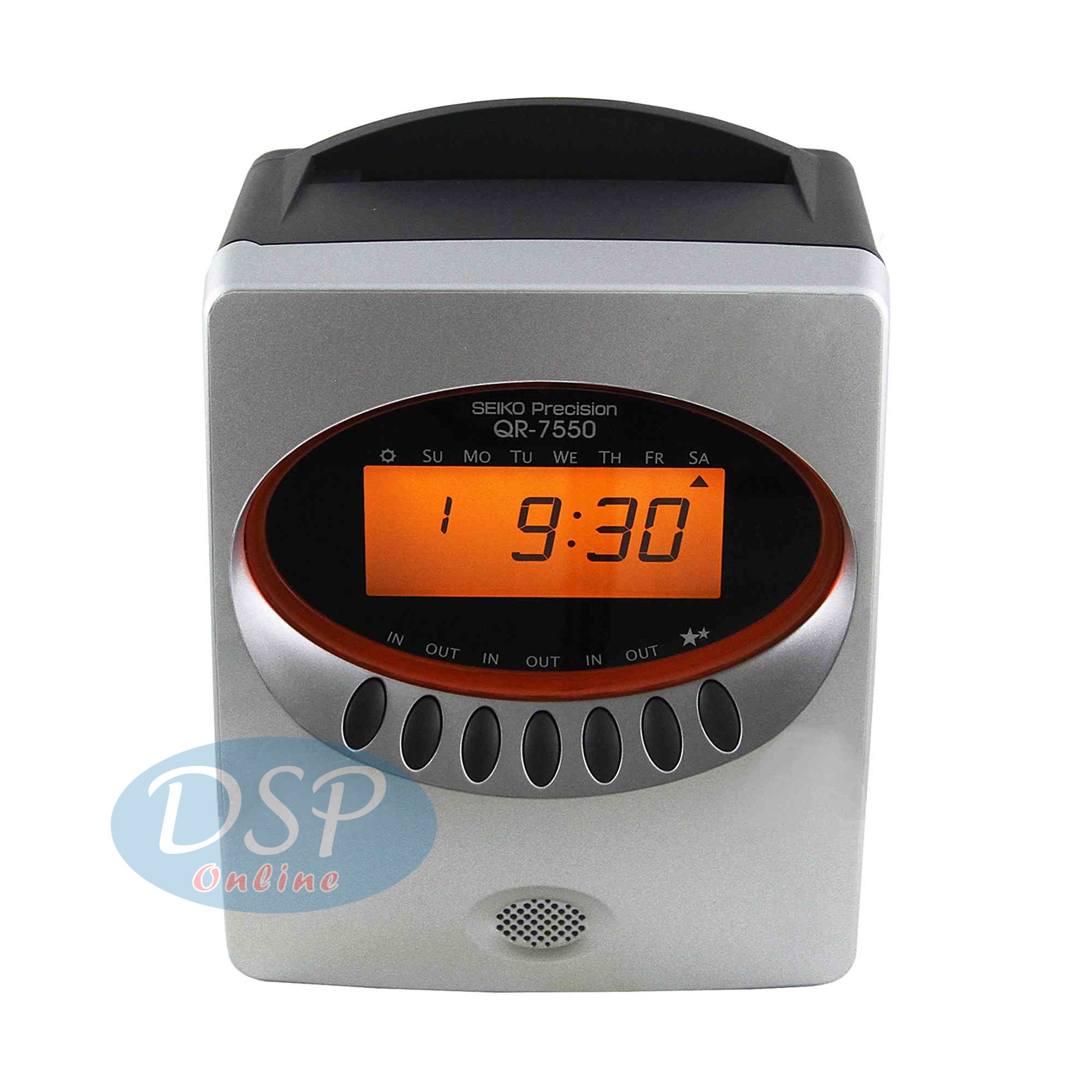 ขายถูก นาฬิกาตอกบัตร SEIKO QR7550 รับประกันศูนย์