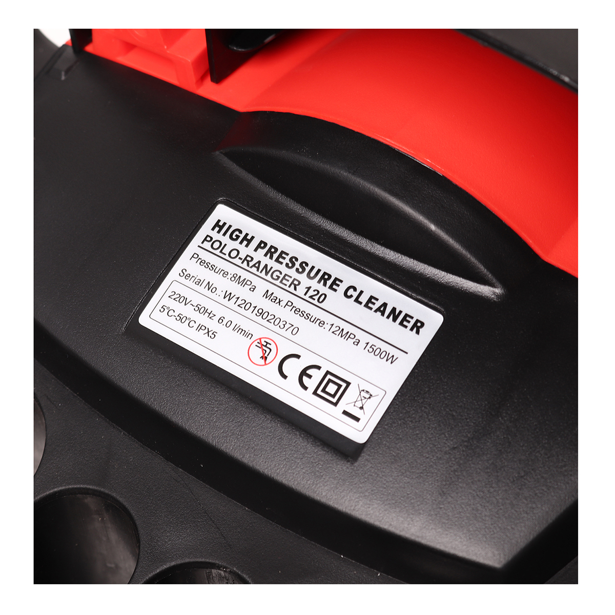 ปั๊มอัดฉีด / ปั๊มฉีดแรงดันสูง POLO รุ่น RANGER-120 [120บาร์] 220V 1500W 360ลิตร/ชั่วโมง