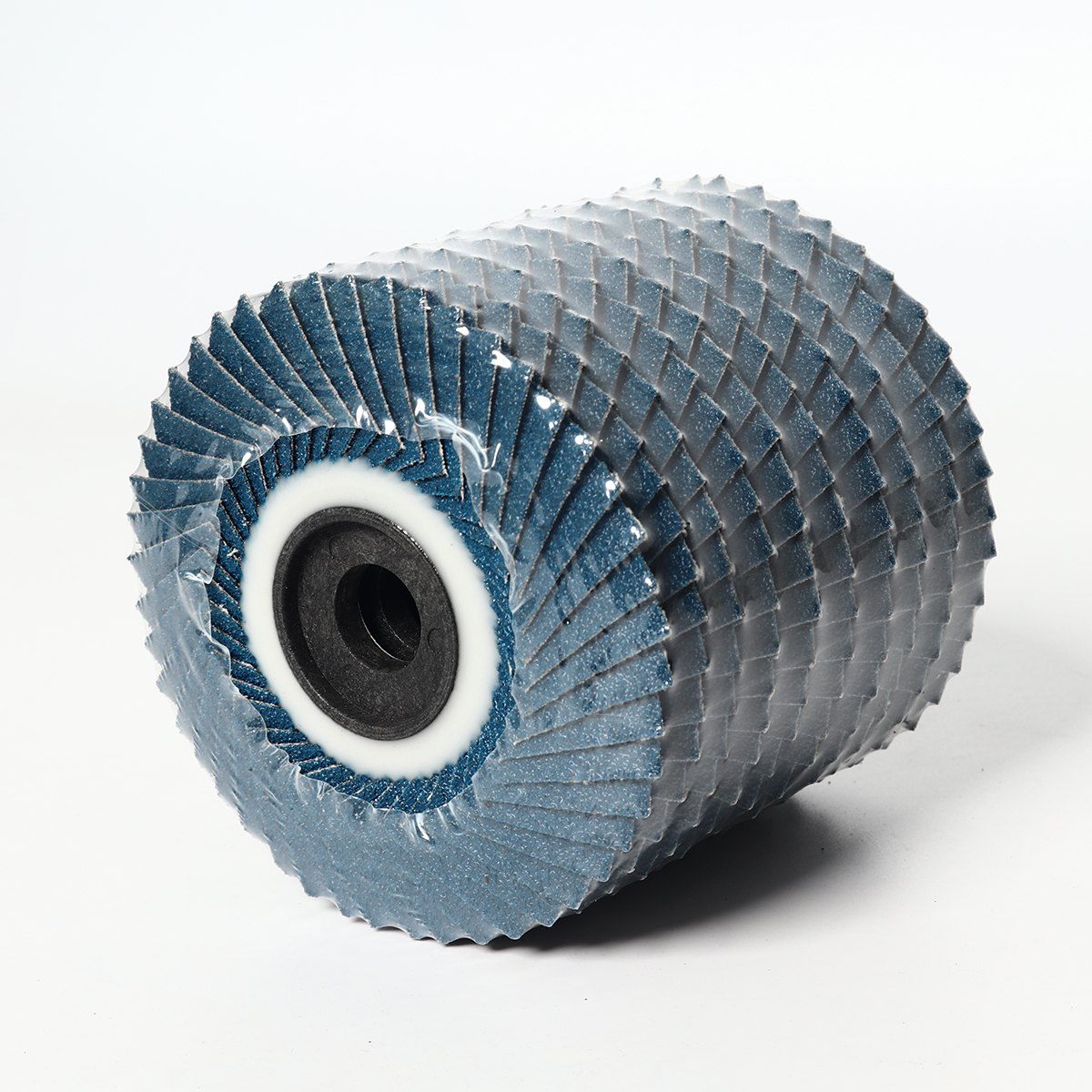 แผ่นเจียรทรายซ้อนหลังอ่อน MARATHON 4 นิ้ว No.80 Flap Disc Aluminum Oxide (10อัน/กล่อง)