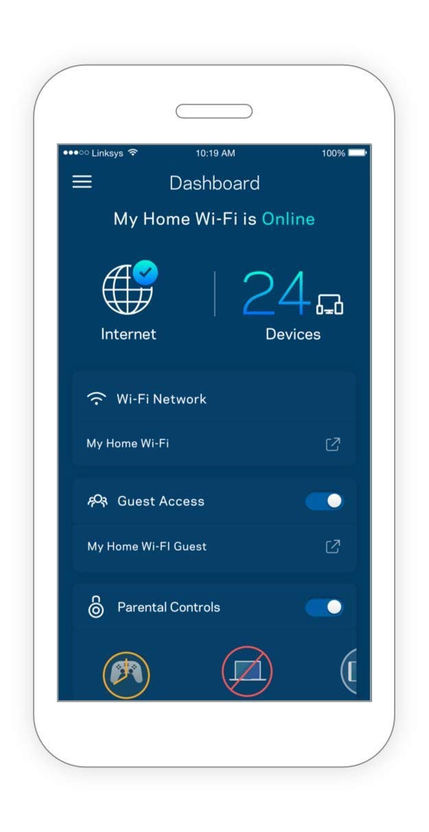 ขายถูก LINKSYS VELOP WHOLE HOME MESH WI-FI TRI-BAND(Pack 3) ส่งฟรี/ออกใบกำกับภาษีได้/ประกัน3ปี
