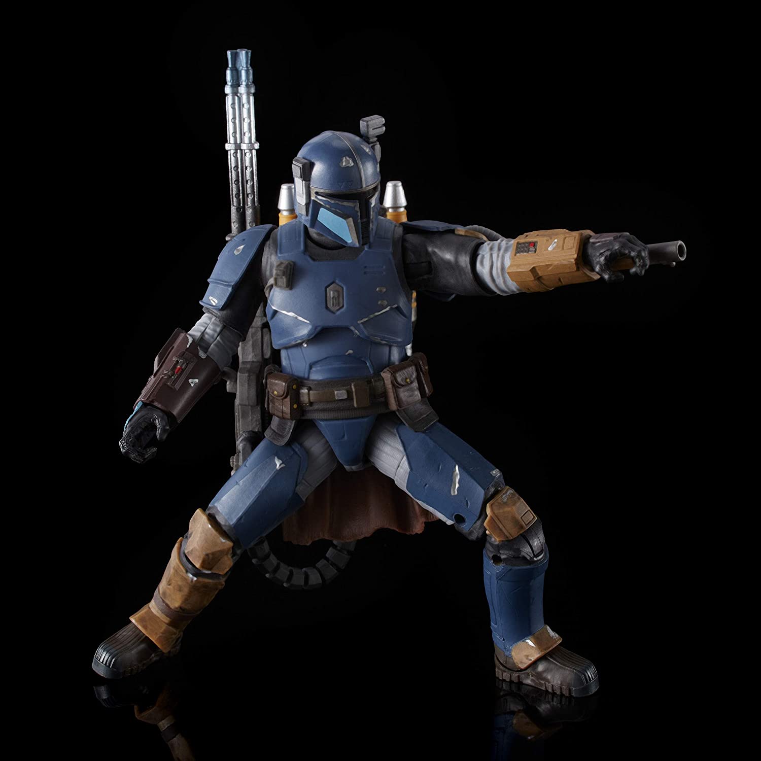 Hasbro Star Wars The Black Series Heavy Infantry Mandalorian 6-inch-scale Figure ฮาสโบร สตาร์ วอร์ส เดอะ แบล็ค ซีรีส์ หุ่นโมเดลฟิกเกอร์ เฮฟวี่ อินแฟนทรี่ แมนดาโรเลี่ยน ขนาด 6 นิ้ว ลิขสิทธิ์แท้