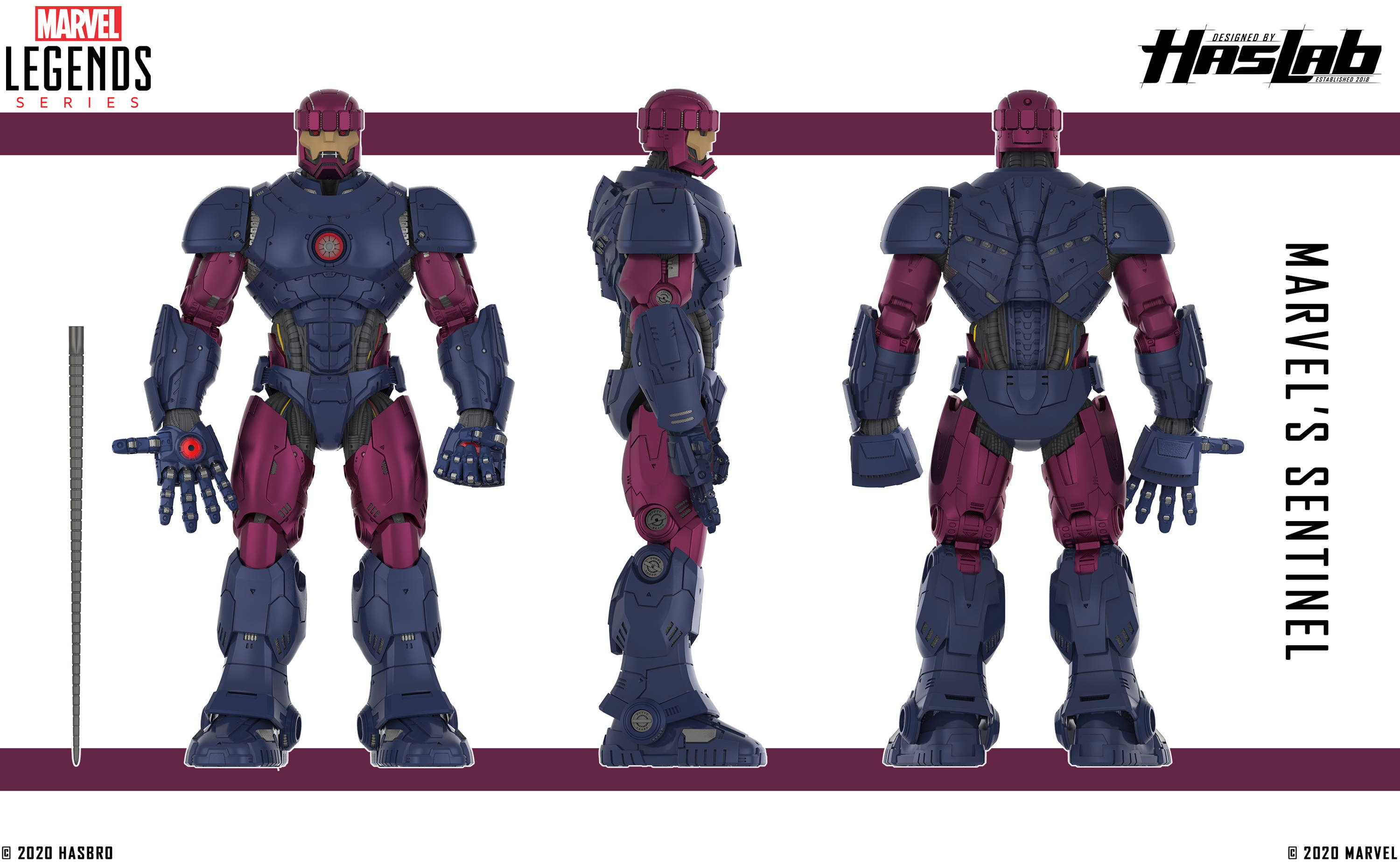 Hasbro Marvel X-Men Legends Marvel’s Sentinel 26.3-inch ฮาสโบร มาร์เวล เลเจนด์ ซีรี่ย์ส หุ่นโมเดลฟิกเกอร์ เซนติเนล ขนาด 26.3 นิ้ว ลิขสิทธิ์แท้