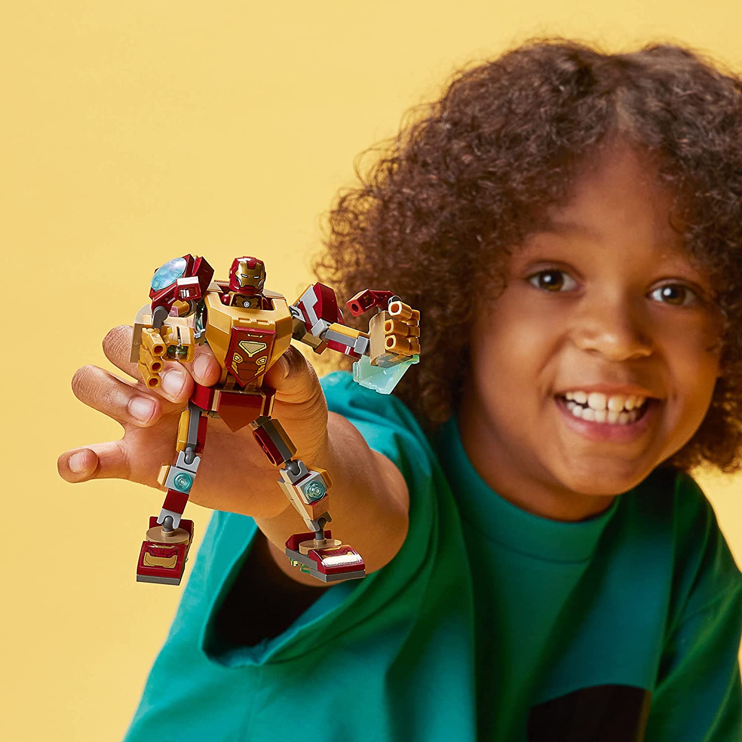 LEGO ตัวต่อเสริมทักษะ เลโก้ มาร์เวล ไอรอนแมน เมค อาร์เมอร์ Marvel : Iron Man Mech Armor รุ่น 76203