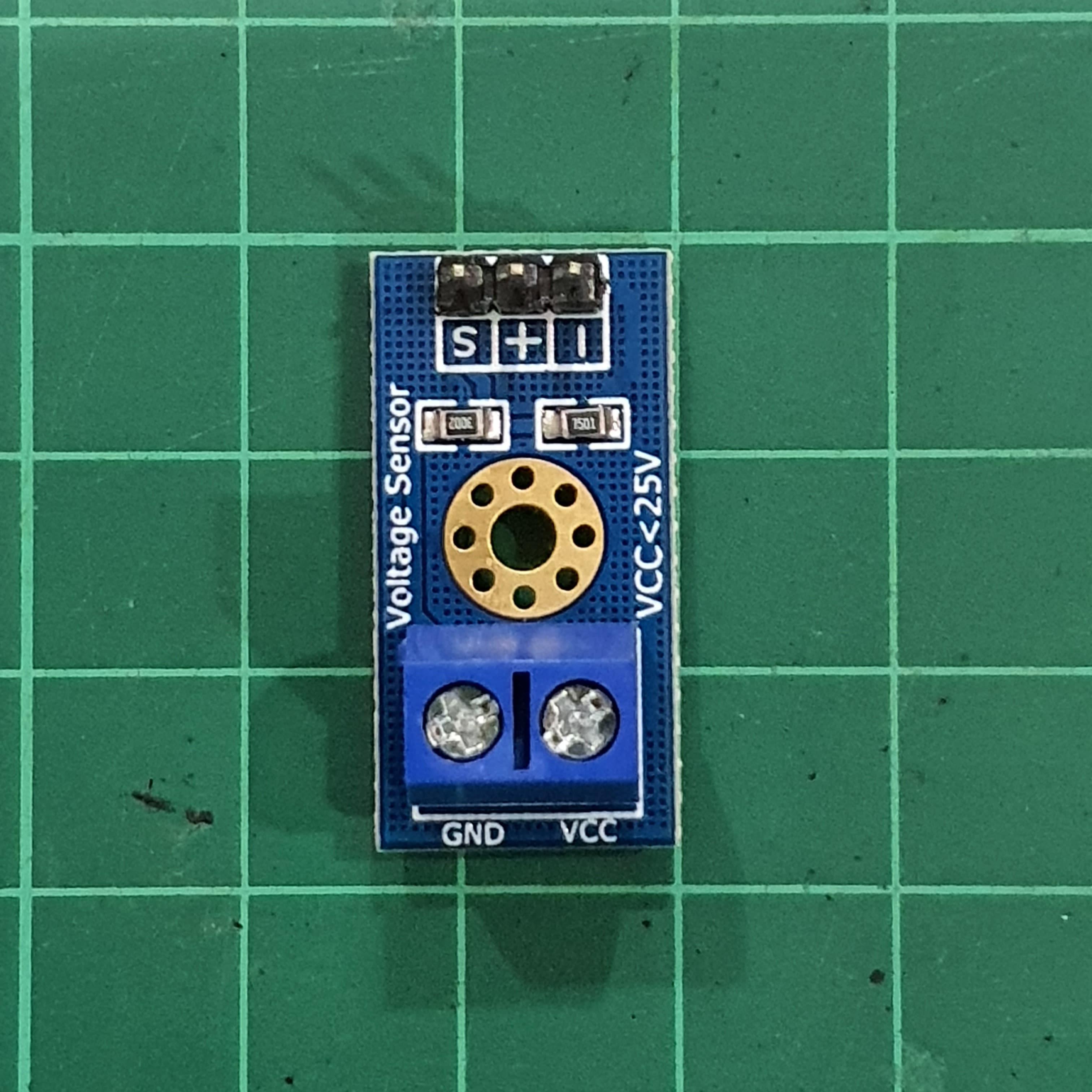 Voltage Detection 0-25V (โมดูลแรงดันดีซี 0 - 24 V)