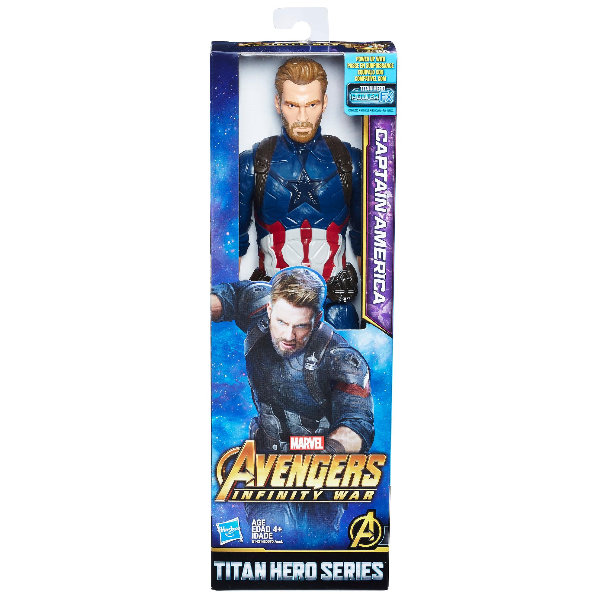 HASBRO MARVEL AVENGERS 12 INCH TITAN HERO CAPTAIN AMERICA FIGURE ฮาสโบร มาร์เวล อเวนเจอร์ หุ่นโมเดลฟิกเกอร์ กัปตันอเมริกา 12 นิ้ว ลิขสิทธิ์แท้