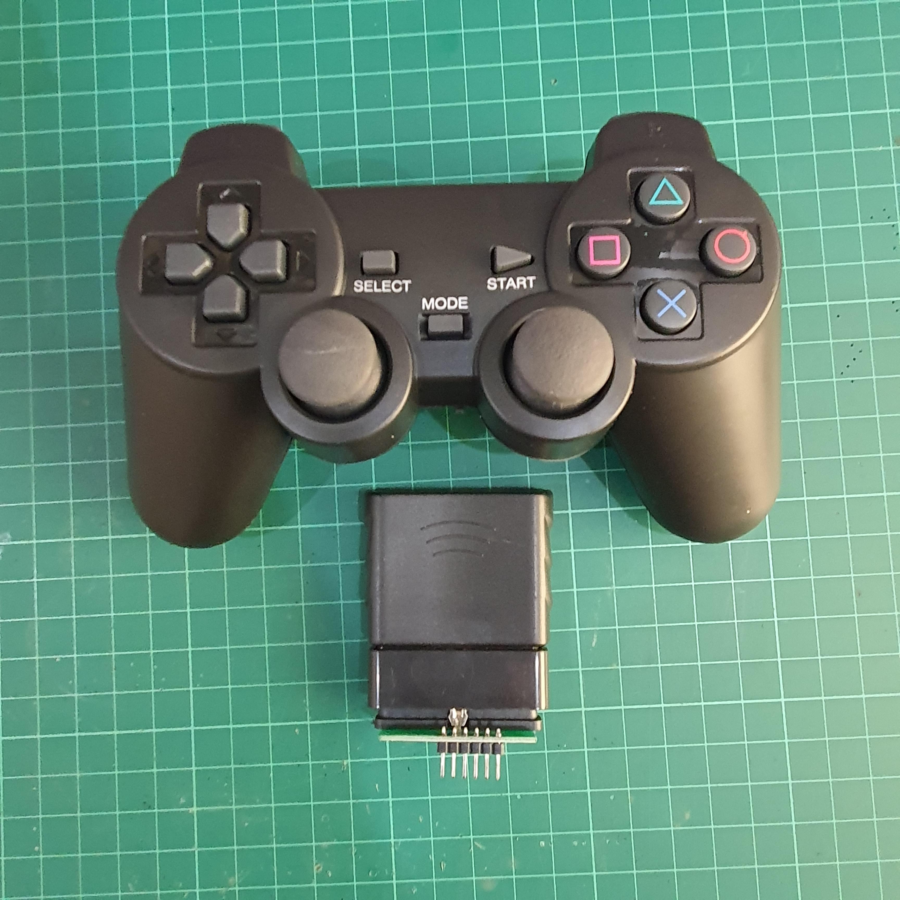 JoyStick playstation PS2 for Microcontroller แบบไร้สาย