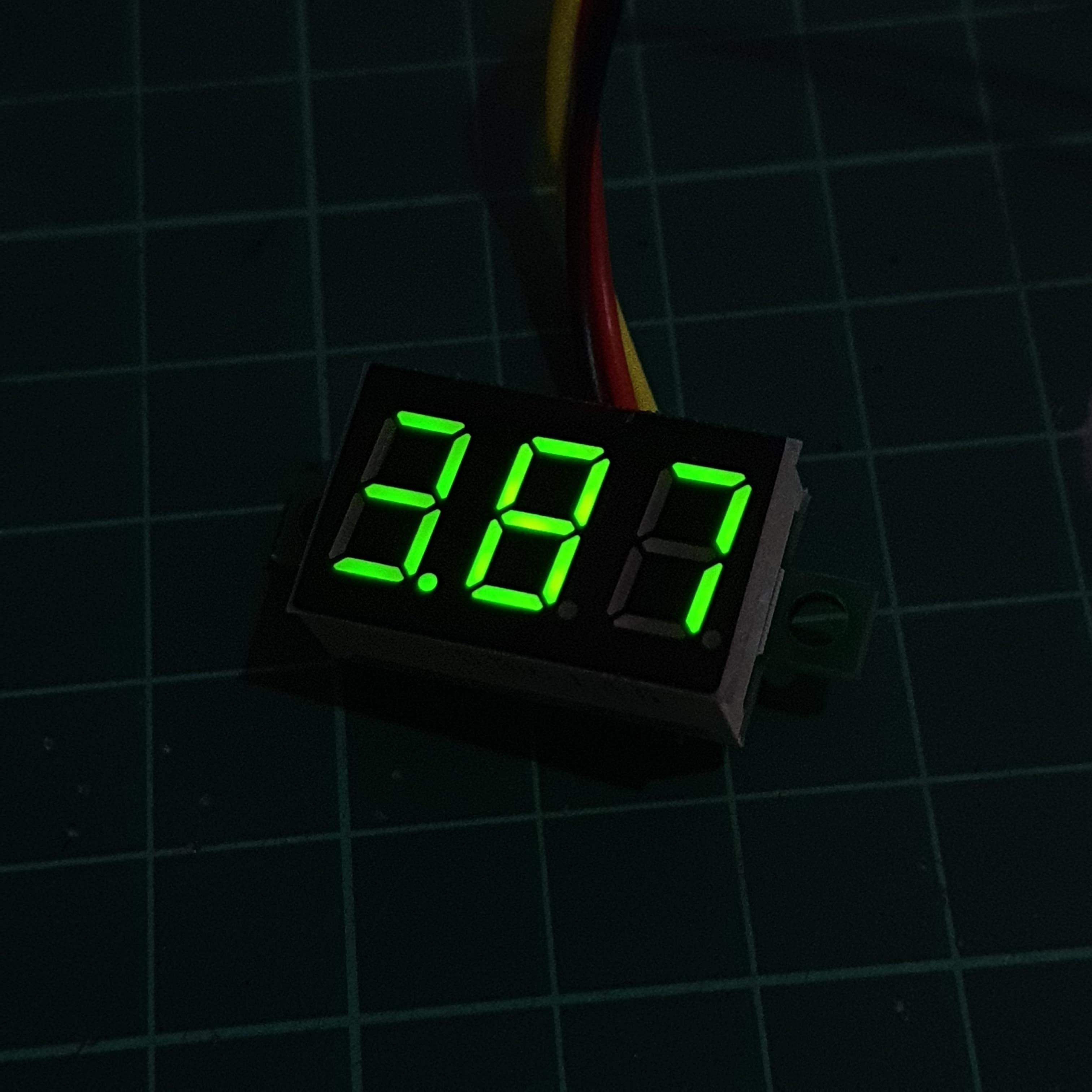 Voltmeter Digital Display 0.36'' DC 0-32V (GREEN)